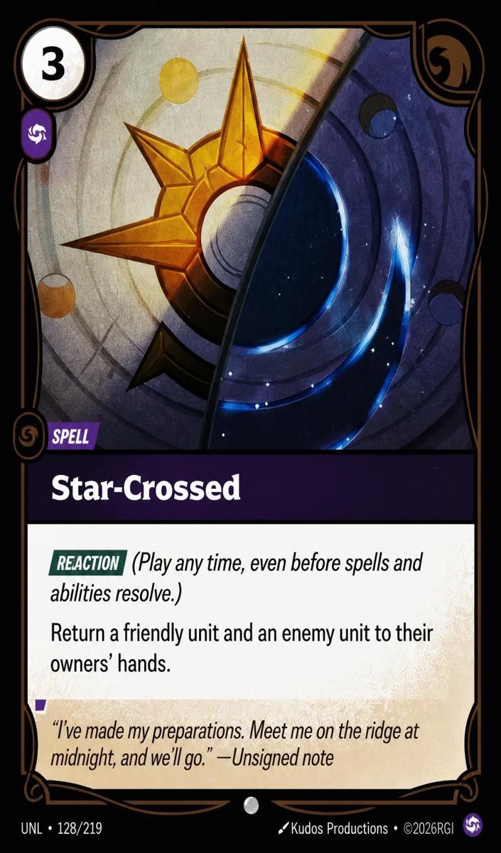 2026 Star-Crossed [Foil] #128
