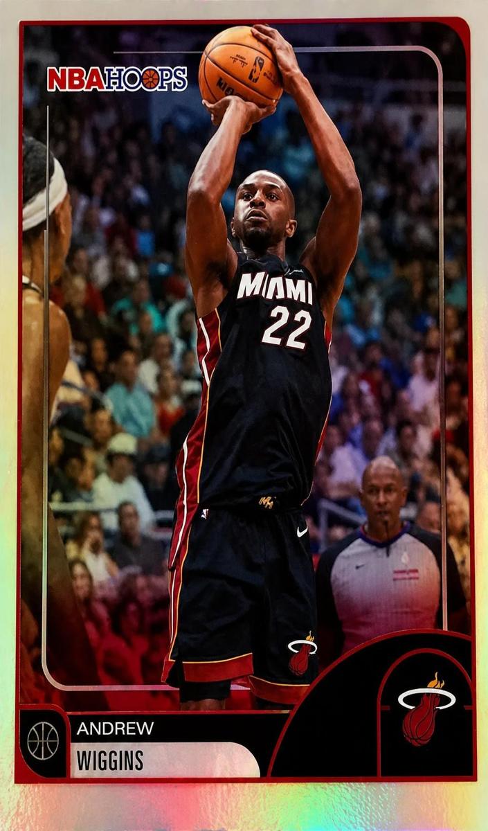 2025 Topps NBA Hoops Andrew Wiggins #91 card