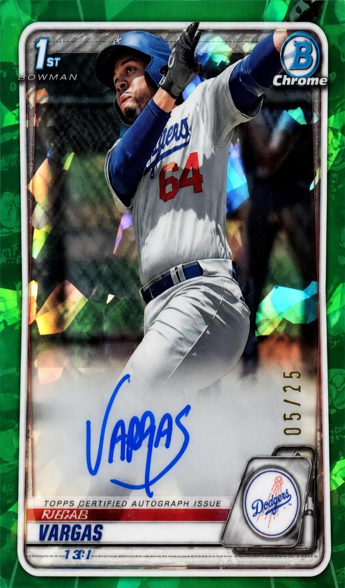 2020 Miguel Vargas [Green] #BSPA-MV