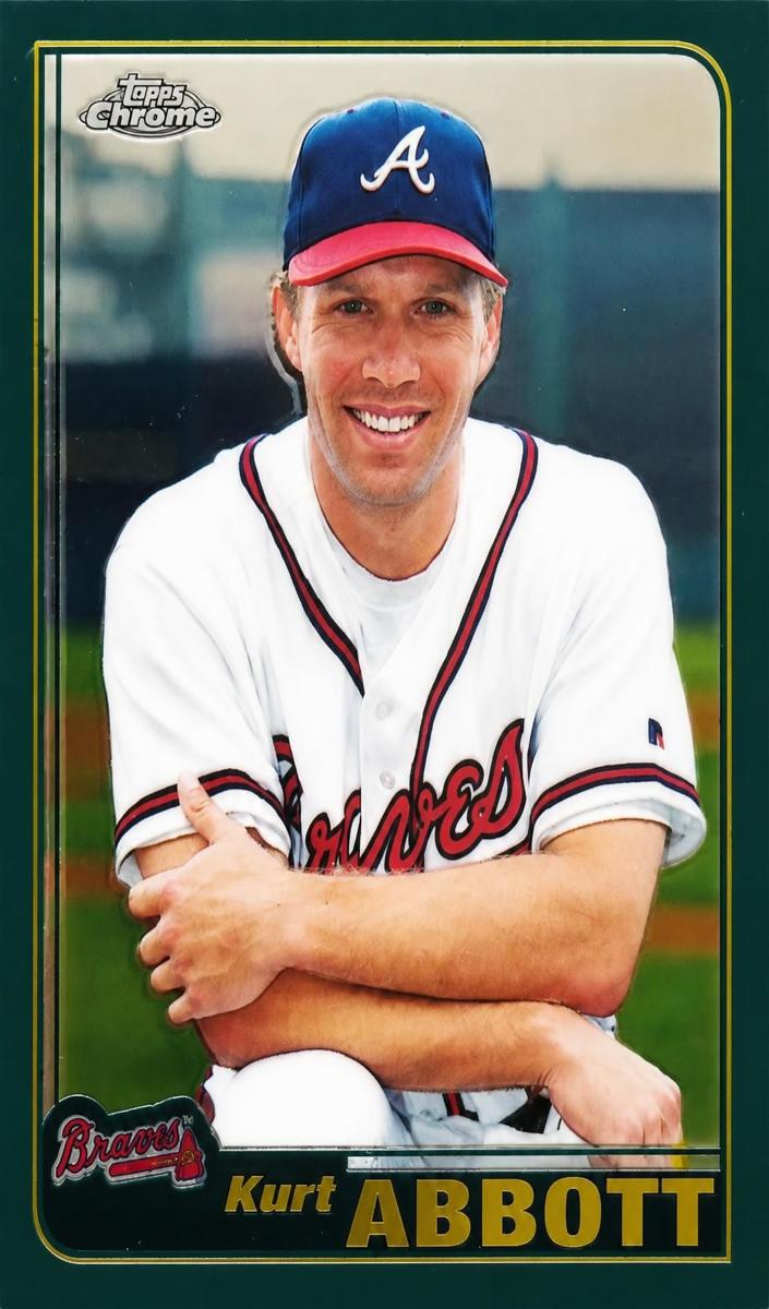 2001 Topps Chrome Traded Kurt Abbott #T72 card