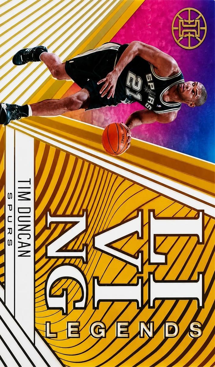 2020 Panini Illusions Tim Duncan [Gold] #2 card