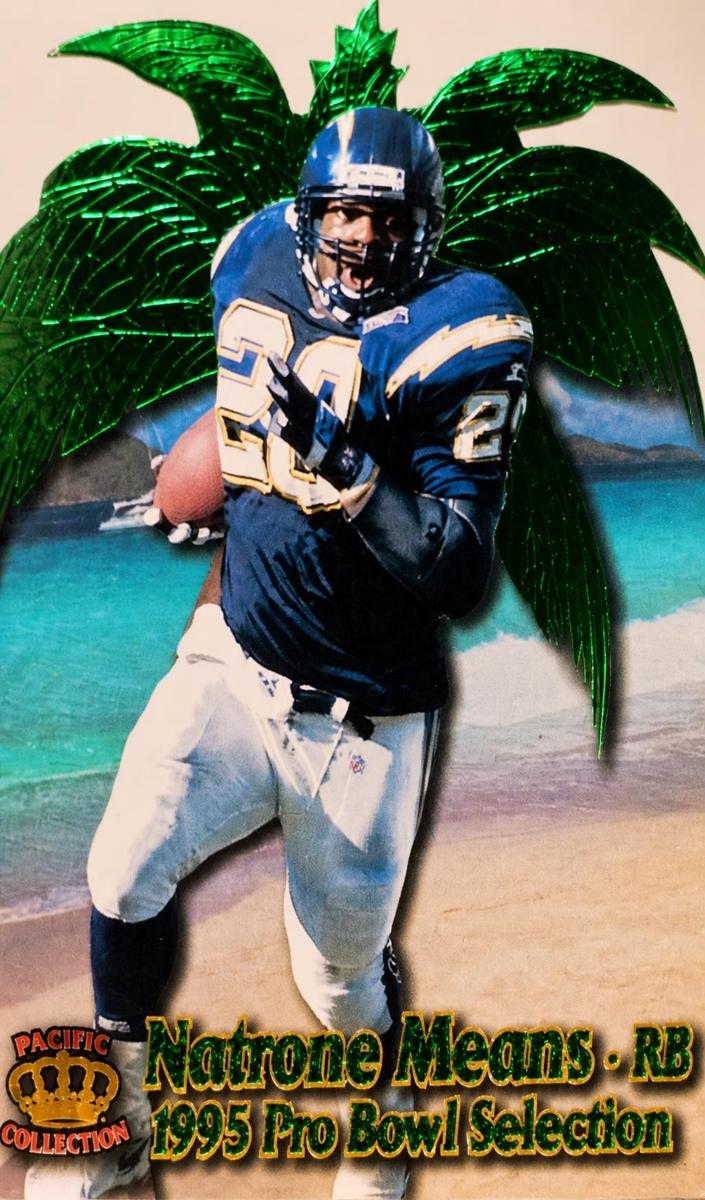 1995 Pacific Crown Royale Natrone Means #PB-6 card