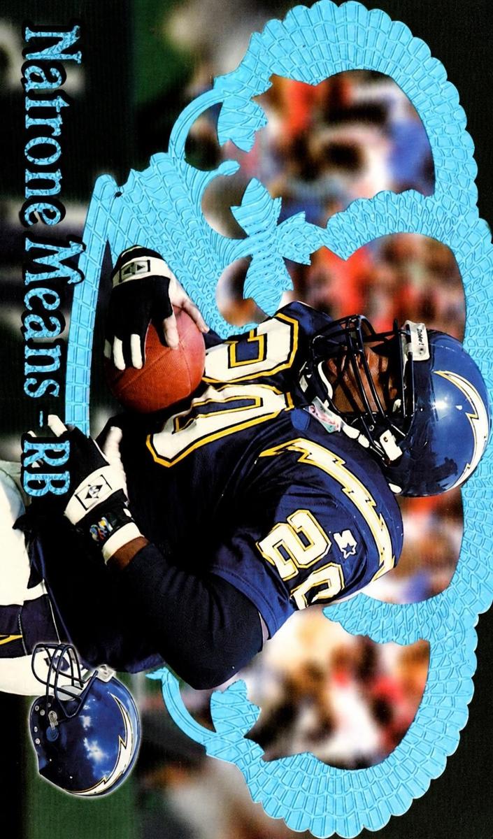 1995 Natrone Means [Blue Holofoil] #76