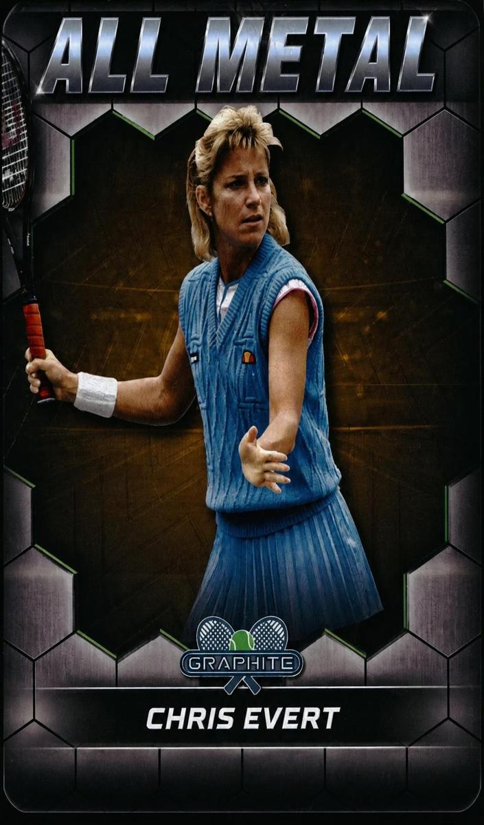 2024 Topps Graphite Chris Evert #ALM-8 card