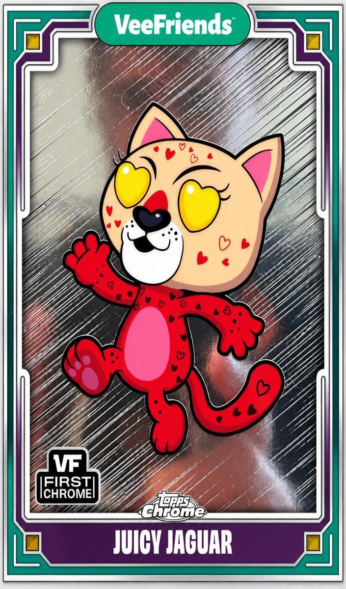 2025 Juicy Jaguar [Pink Refractor] #42