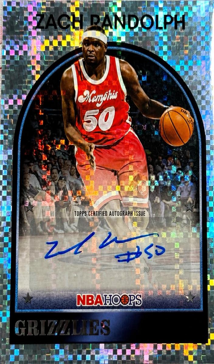 2025 Zach Randolph [Pixel Burst Black] #89S-ZR