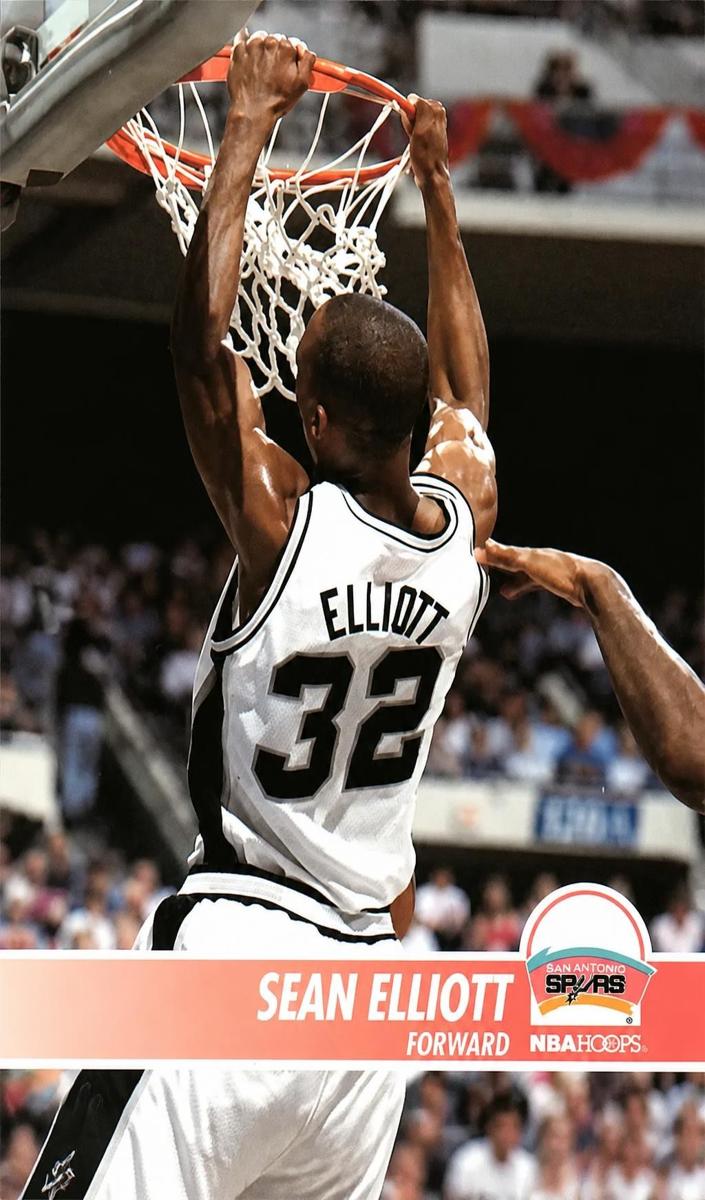 1994 Hoops Sean Elliott #370 card