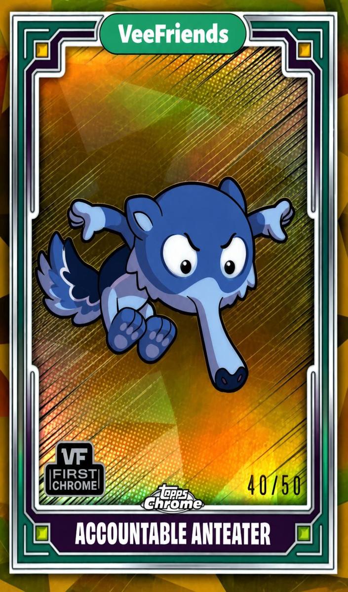 2025 Accountable Anteater [Gold Refractor] #19