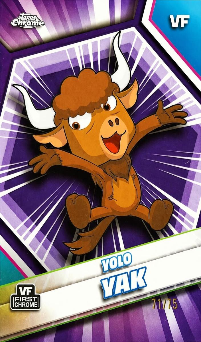 2026 Yolo Yak [Purple Refractor] #195