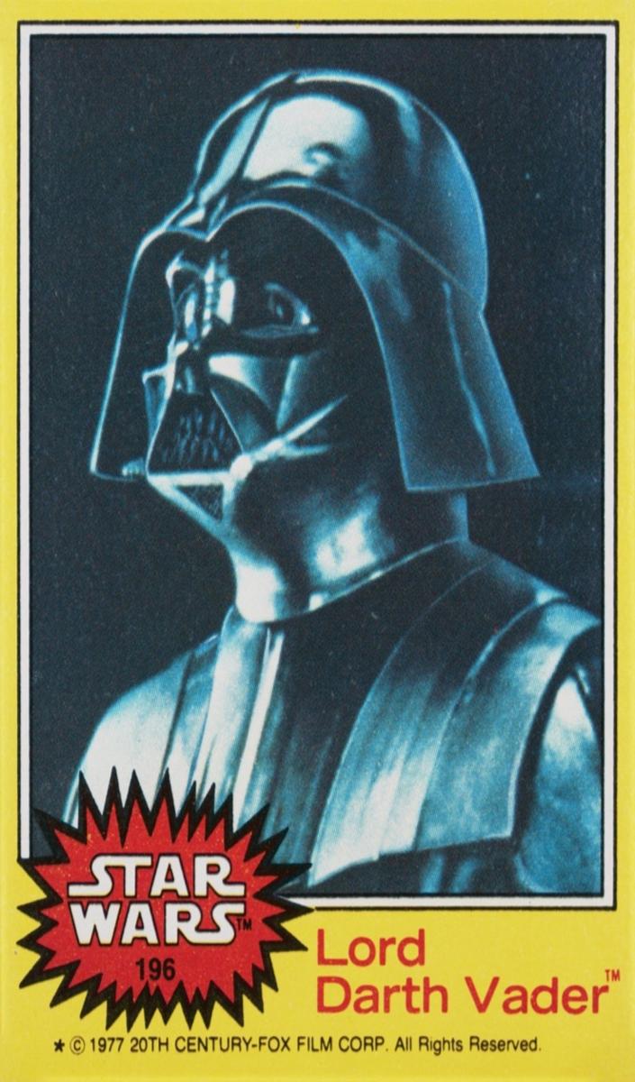 1977 Darth Vader #196