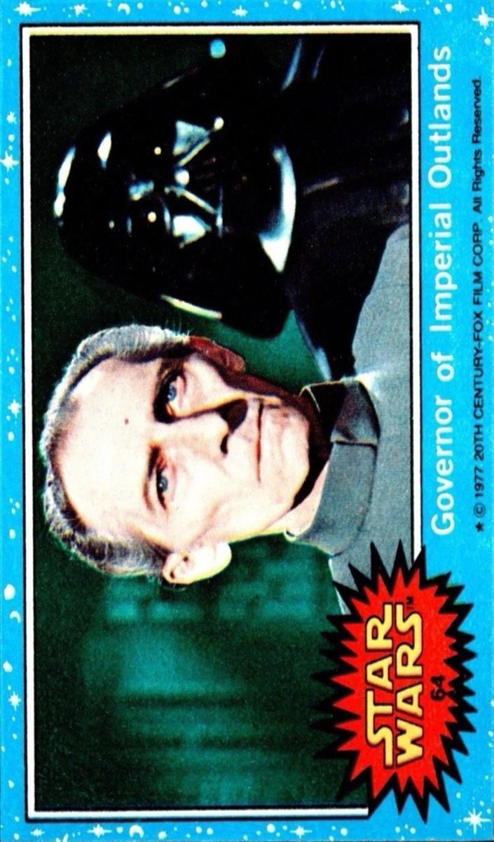 1977 Grand Moff Tarkin #64