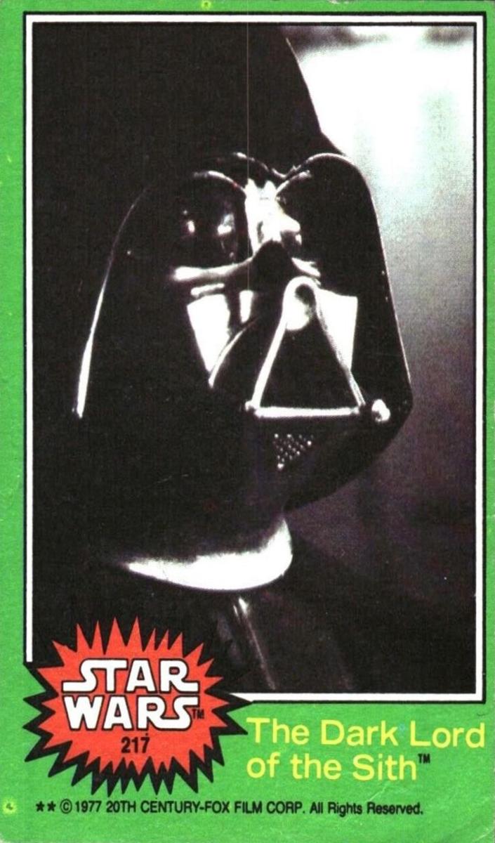 1977 Darth Vader #217