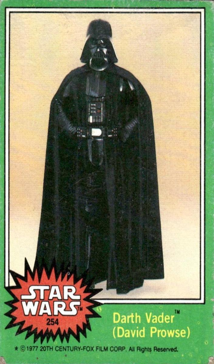 1977 Darth Vader #254