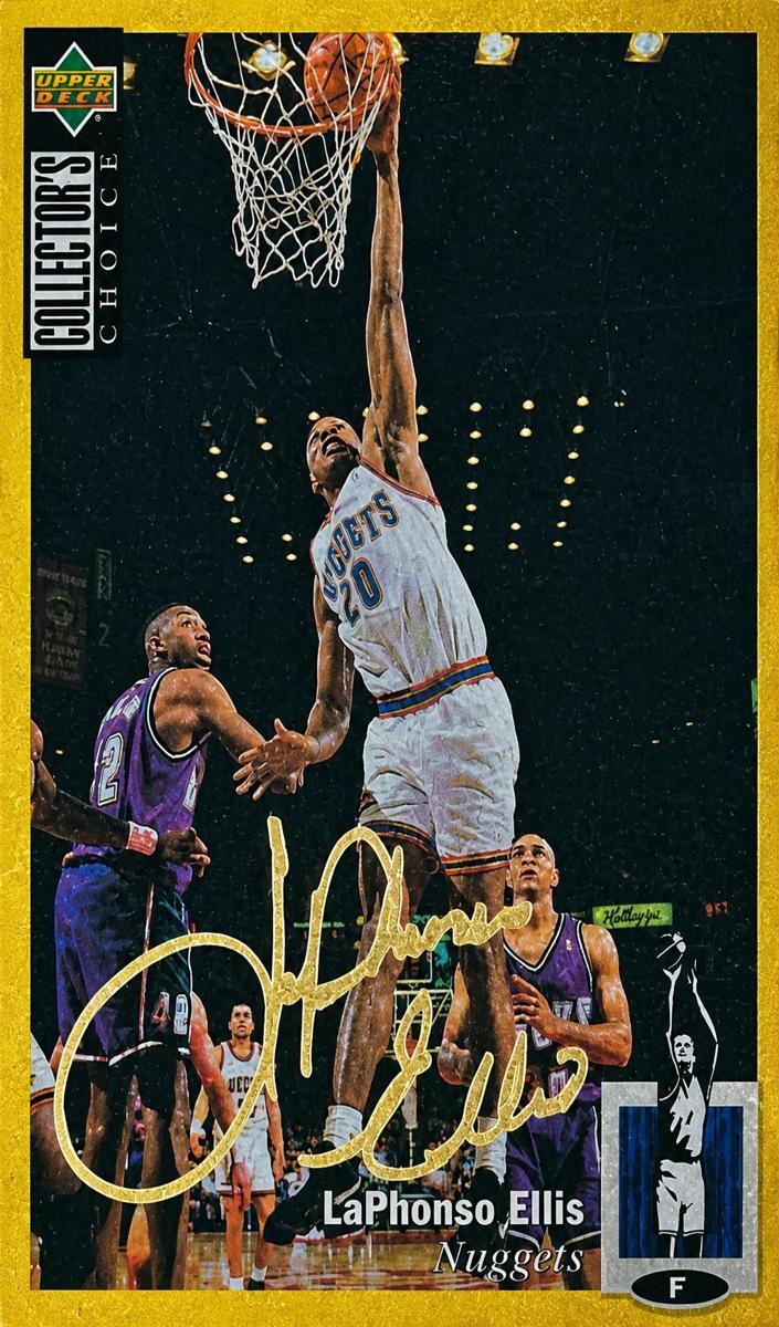 1994 LaPhonso Ellis [Gold Signature] #20