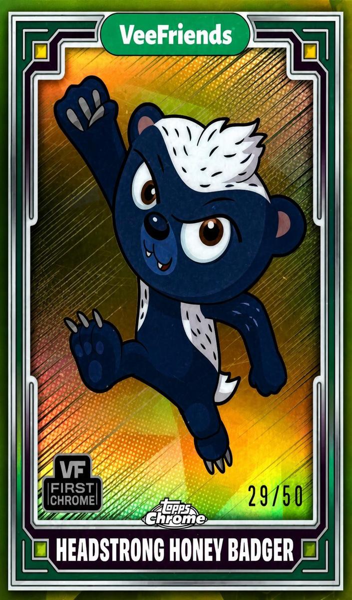 2025 Headstrong Honey Badger [Gold Refractor] #45