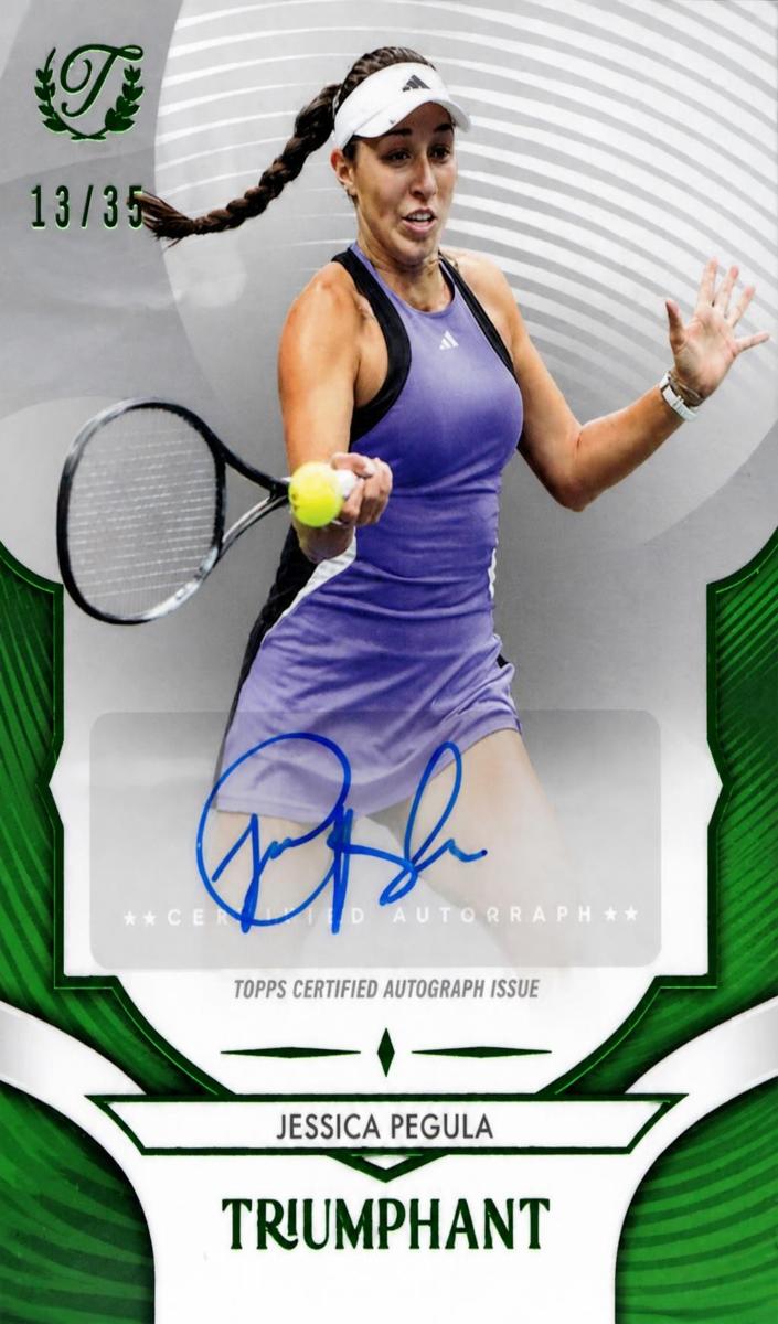 2025 Jessica Pegula [Grass Court Green Foil] #23-A