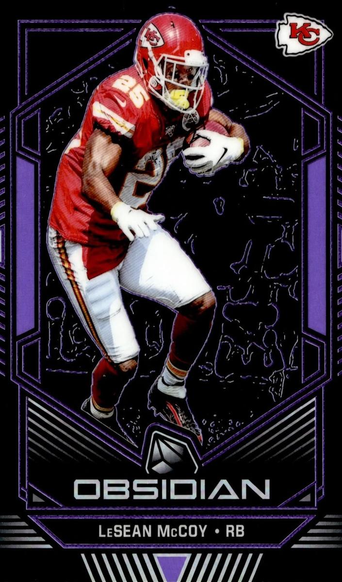 2019 Panini Obsidian LeSean McCoy #5 card