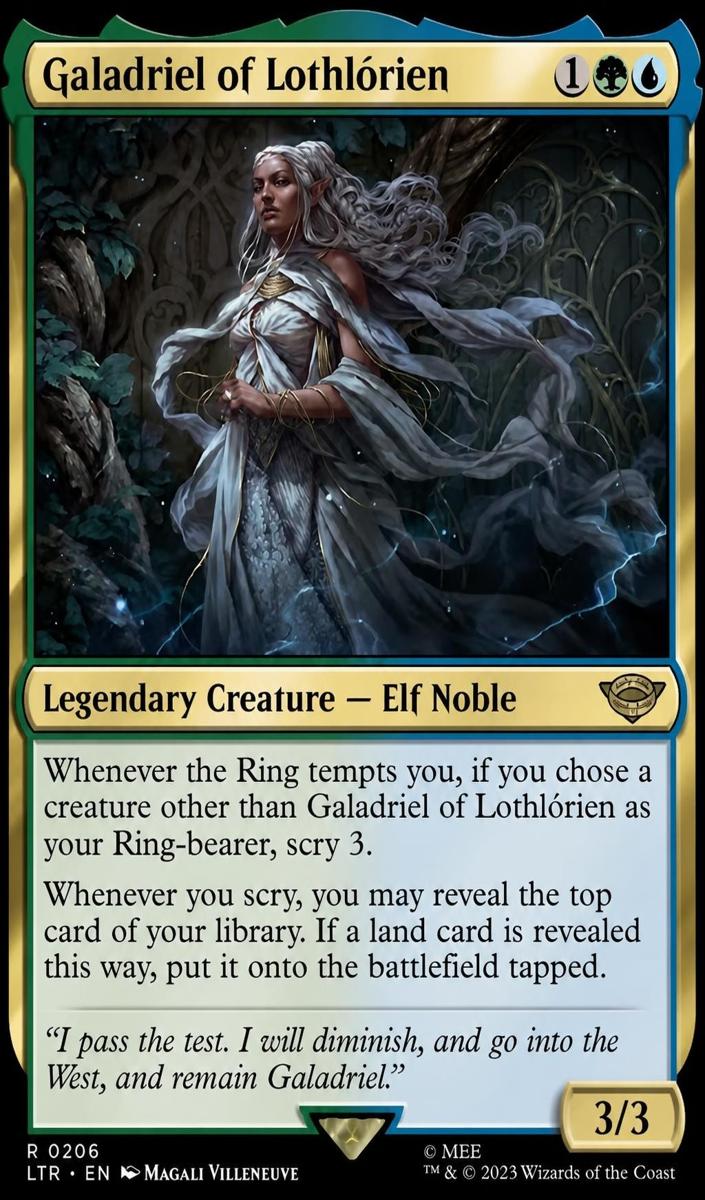 2023 Galadriel of Lothlorien [Foil] #206