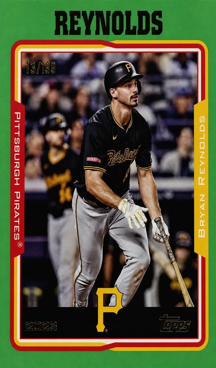 2025 Bryan Reynolds [Green Foilboard] #254