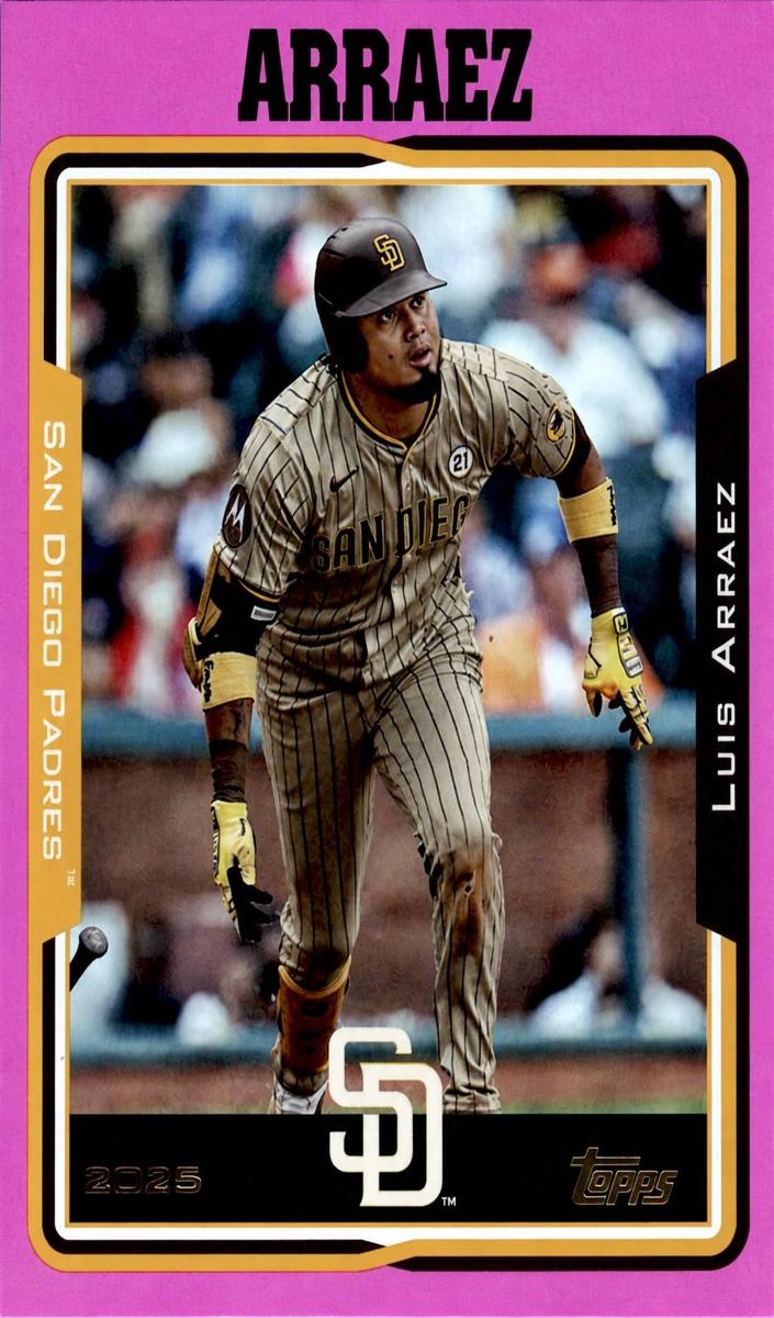 2025 Luis Arraez [Pink Foilboard] #219