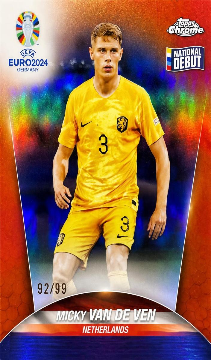 2024 Micky van de Ven [Red Refractor] #84