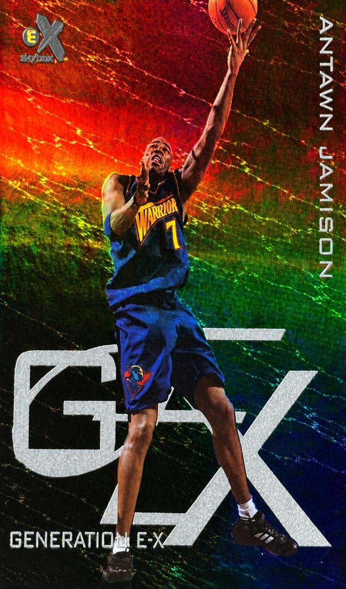 1999 Skybox E-X Antawn Jamison #GX12 card