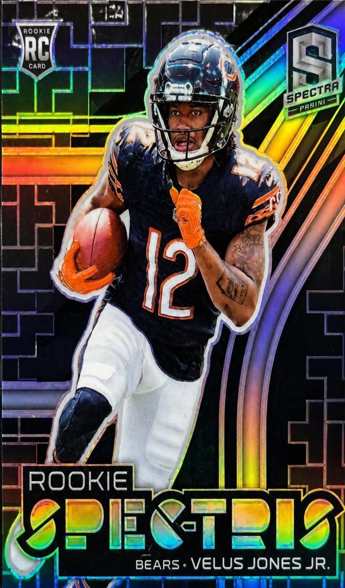 2022 Panini Spectra Velus Jones Jr. #RSP-VJO card