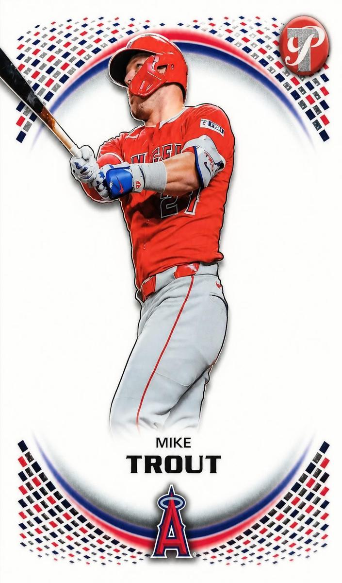 2026 Topps Pristine Mike Trout #150 card