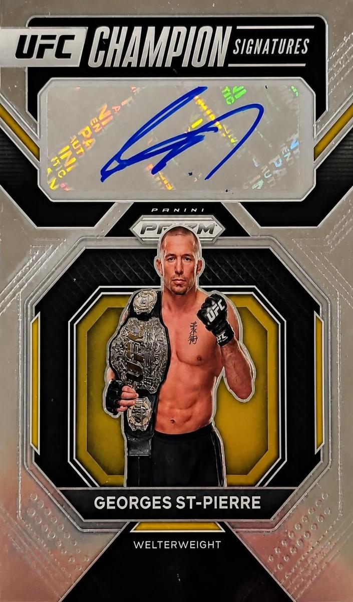 2023 Georges St-Pierre [Gold] #CS-GSP