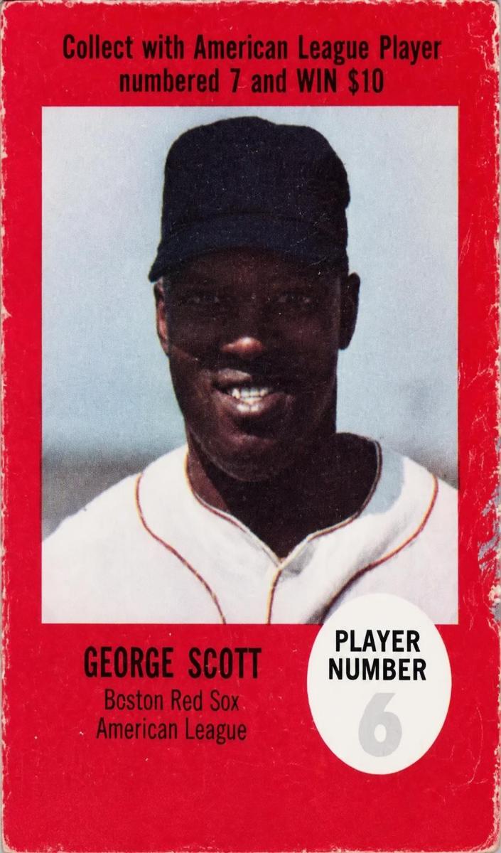1968 George Scott [Play Ball Back] #NNO