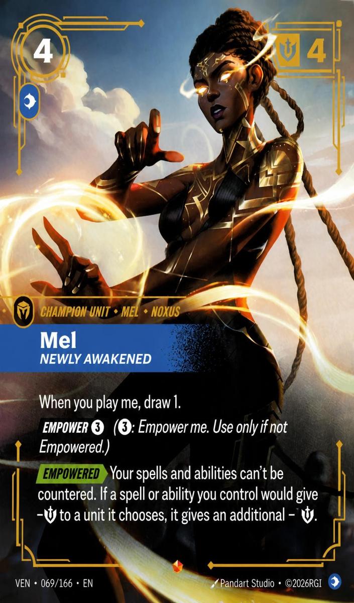 2026 Mel, Newly Awakened [Foil] #69
