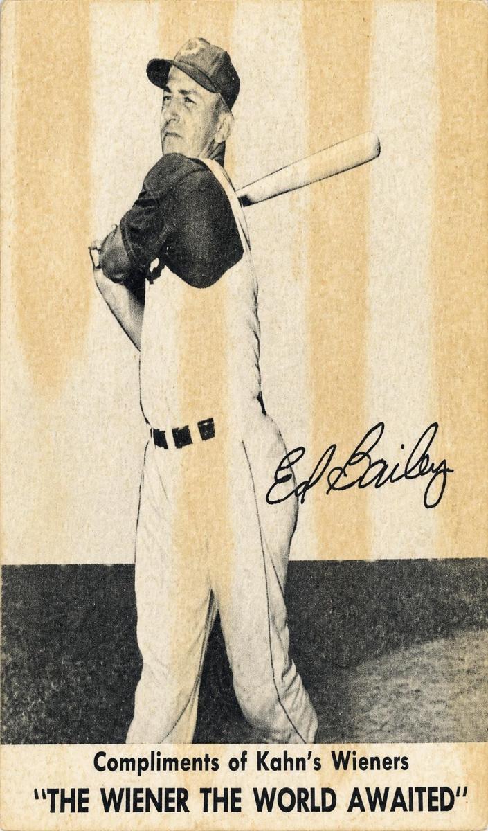 1957 Ed Bailey #NNO