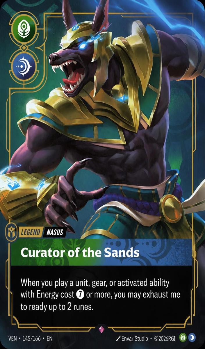 2026 Nasus - Curator of the Sands [Foil] #145