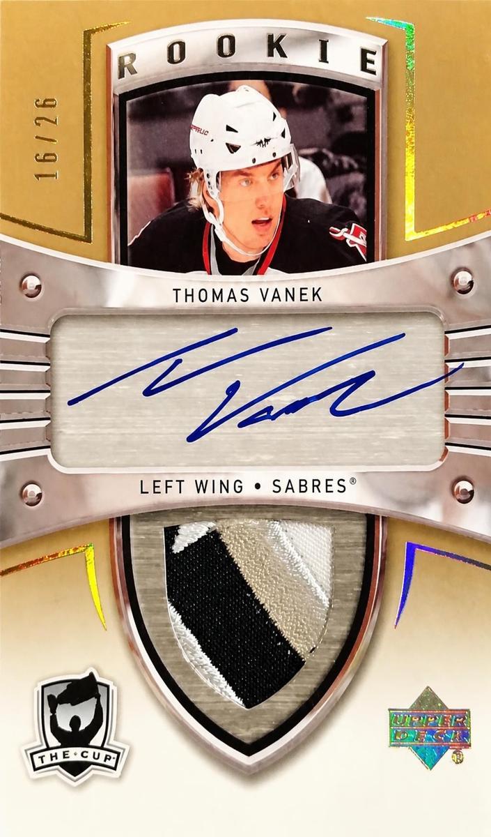 2005 Thomas Vanek [Gold] #175