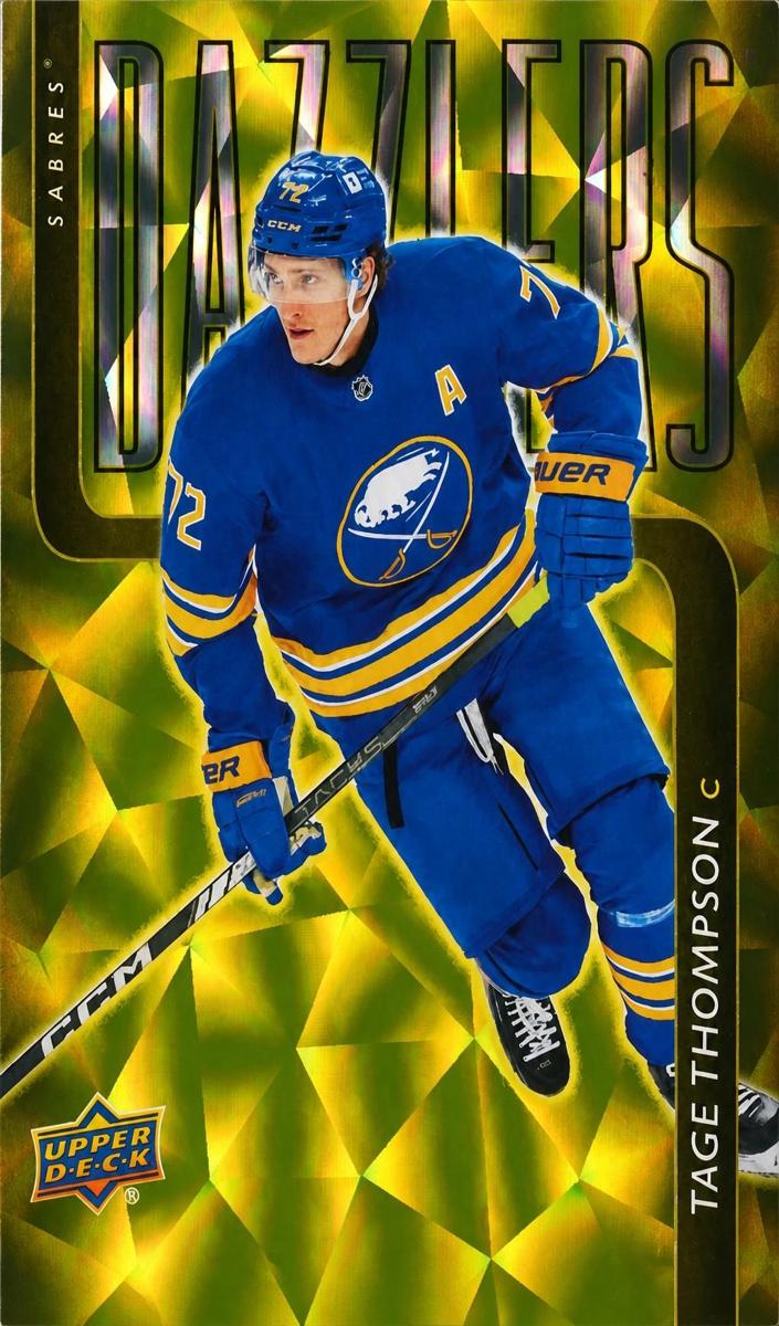 2025 Upper Deck Tage Thompson [Gold] #DZ-15 card