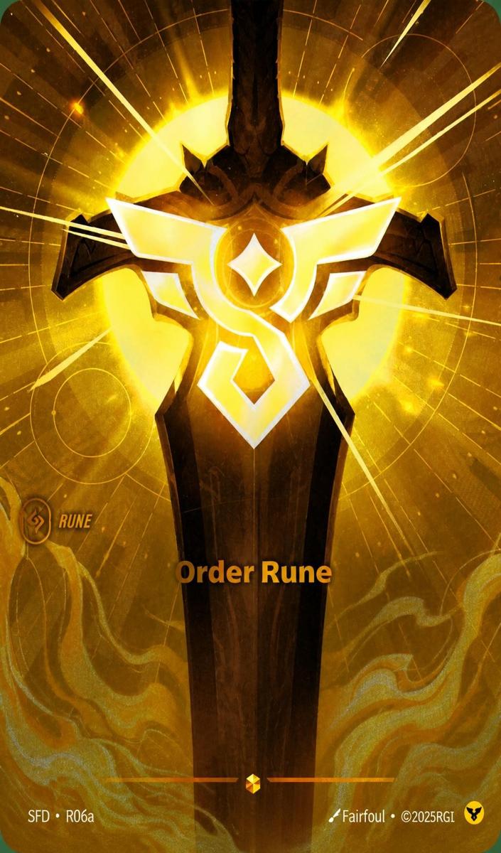 2025 Order Rune [Alternate Art] #214a