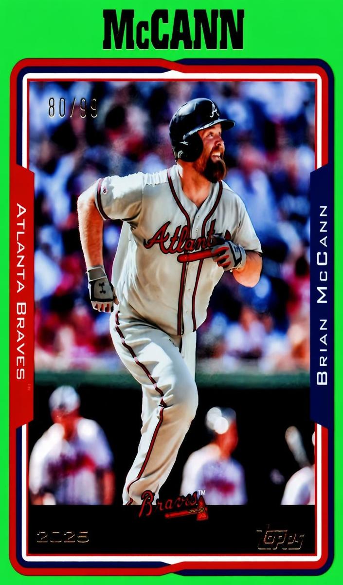 2025 Brian McCann [Green Foilboard] #256
