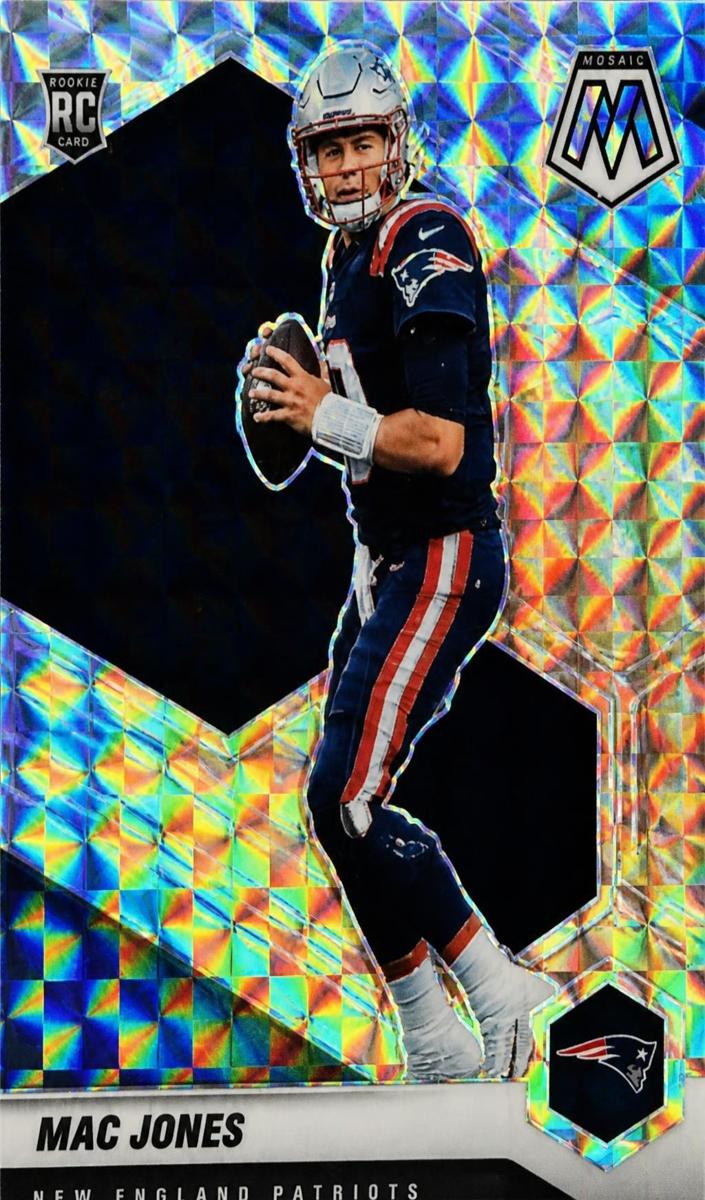 Mac Jones 2021 Mosaic Football card