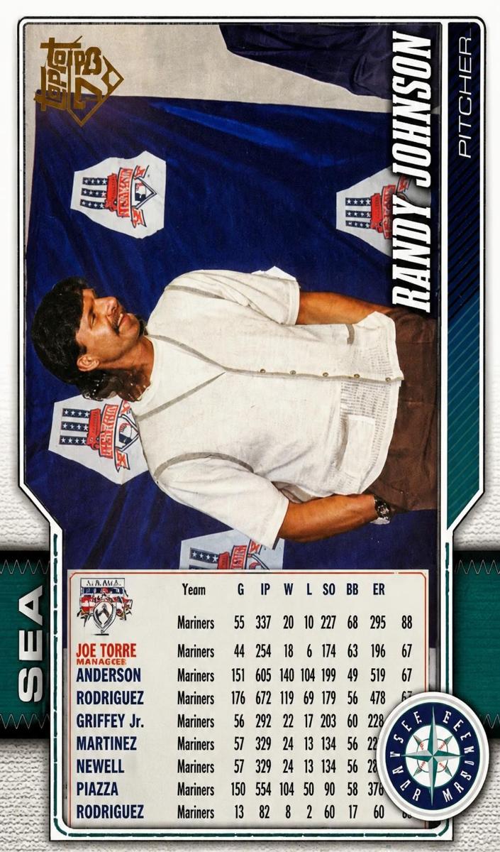 2026 Topps Randy Johnson #493 card