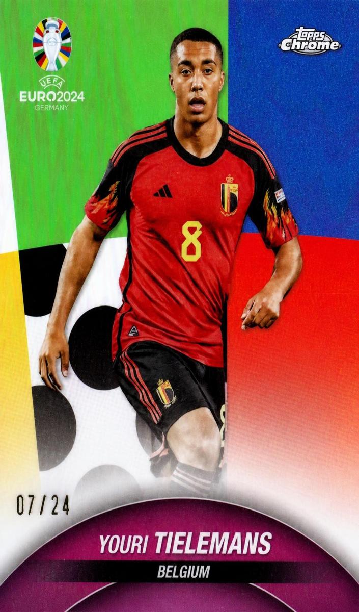 2024 Youri Tielemans [Euro Styleguide Refractor] #32