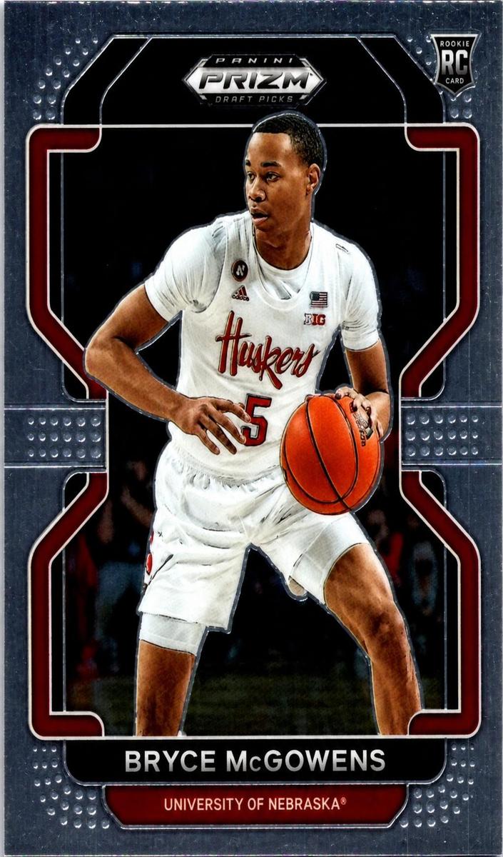 2022 Panini Prizm Draft Picks Bryce McGowens #81 card