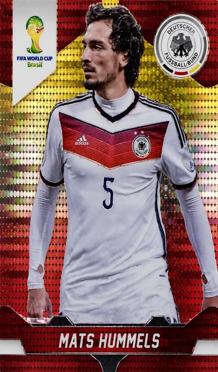 2014 Mats Hummels [Yellow and Red Pulsar] #84