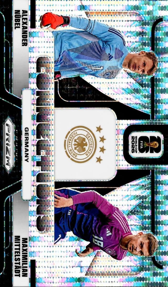2026 Panini Prizm FIFA World Cup Alexander Nubel / Maximilian Mittelstadt #20 card