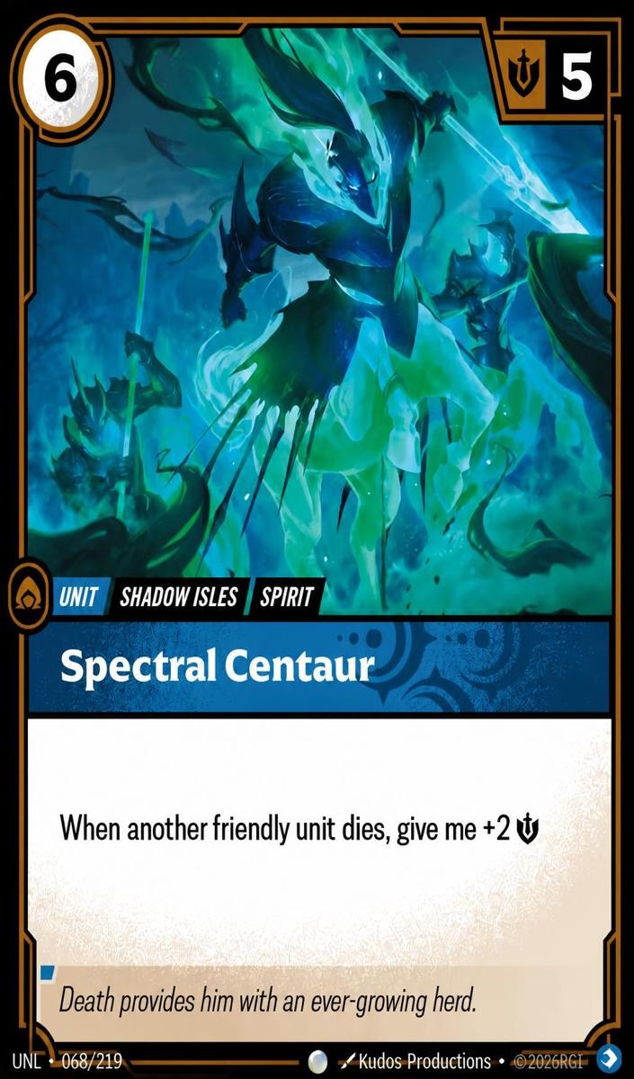2026 Spectral Centaur #68