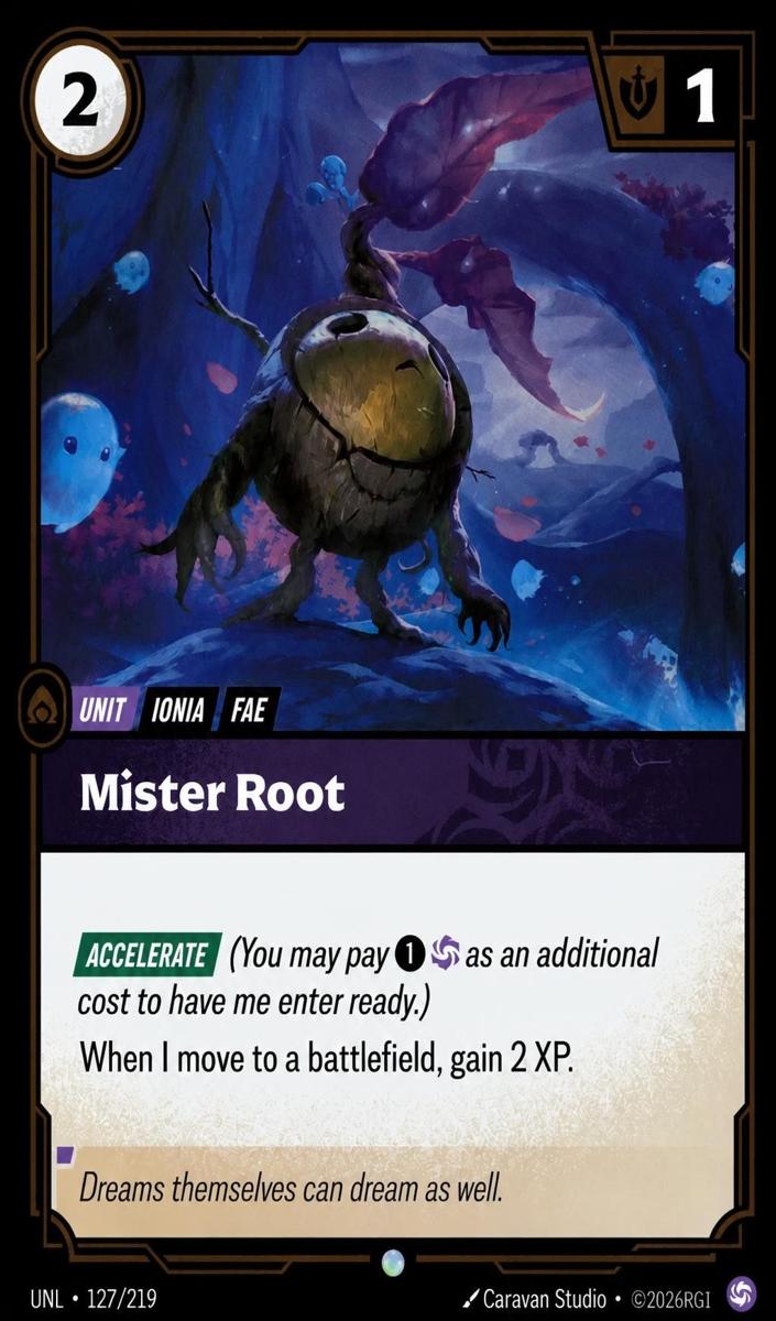 2026 Mister Root [Foil] #127
