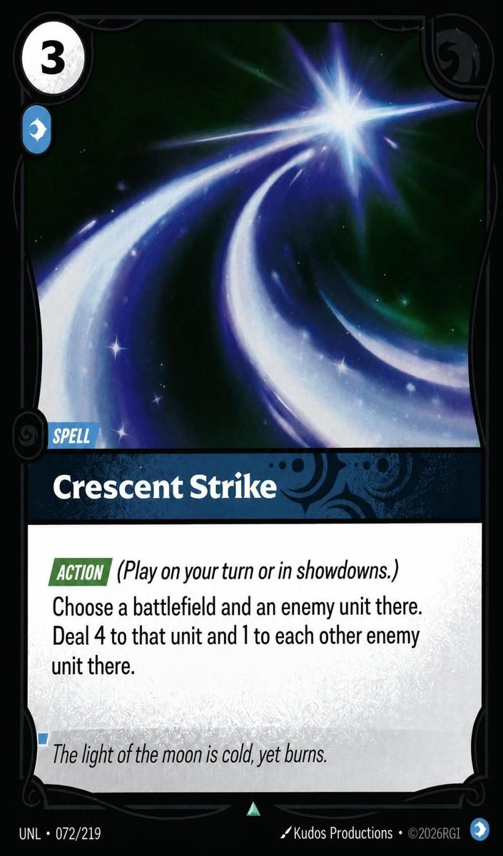 2026 Crescent Strike [Foil] #72