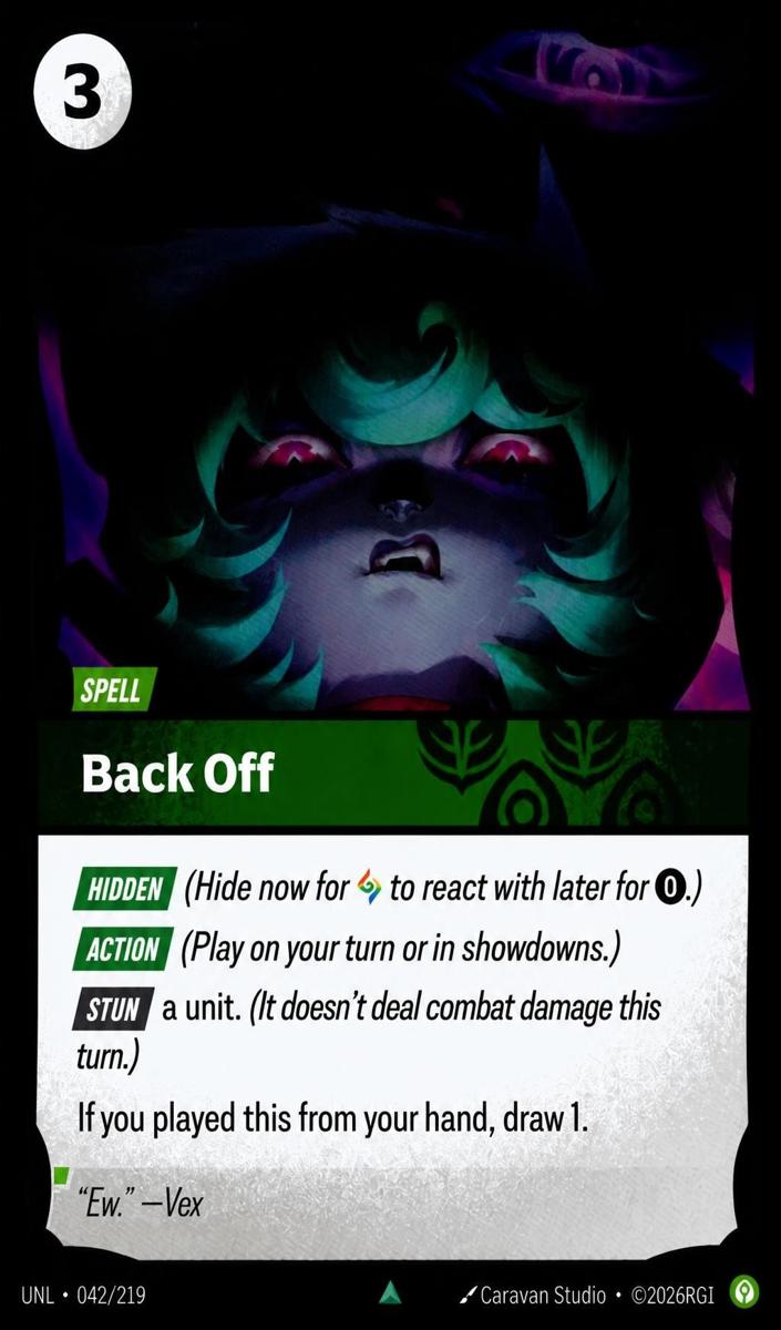 2026 Back Off [Foil] #42