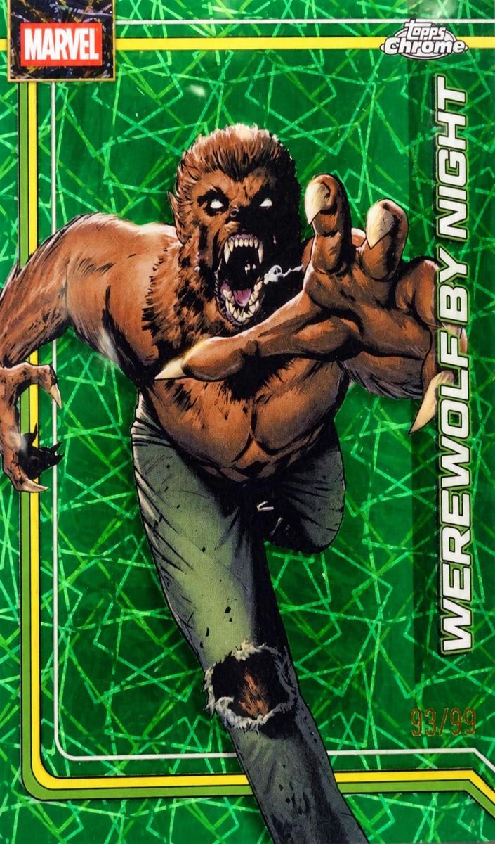 2026 Werewolf by Night [Hulk Green Lazer Refractor] #195