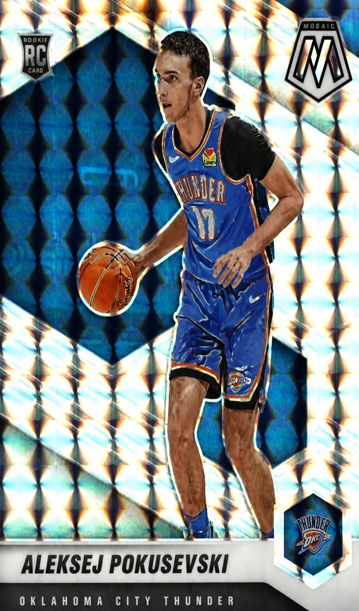2020 Panini Mosaic Aleksej Pokusevski #226 card