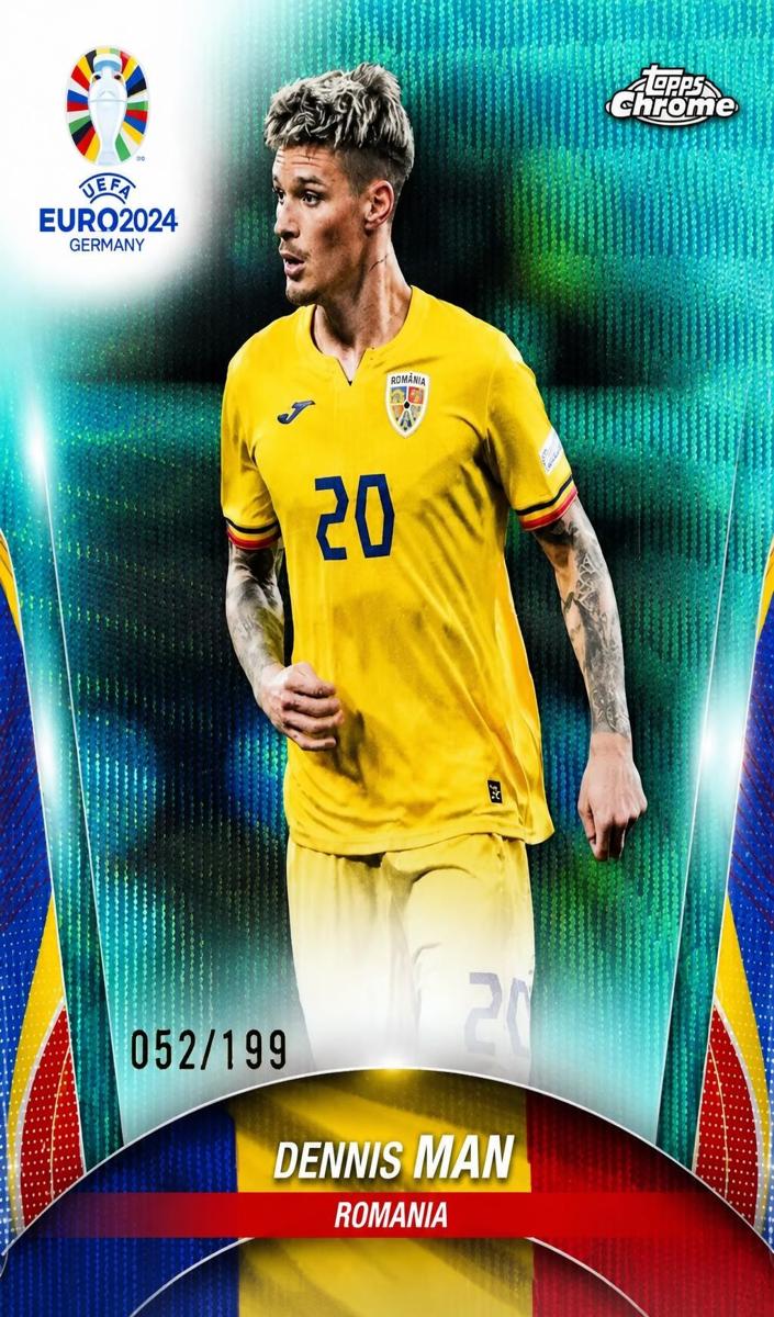 2024 Dennis Man [Aqua Wave Refractor] #82